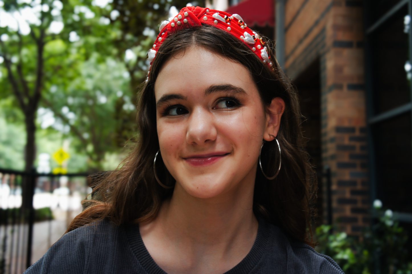 Valentines Beaded Headband