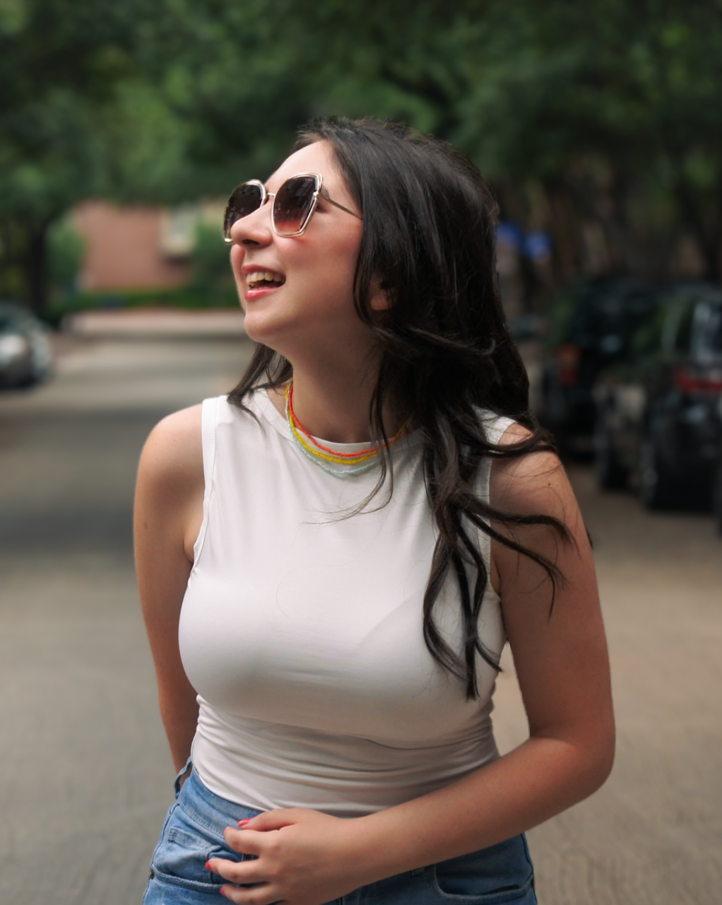 White Tank Bodysuit