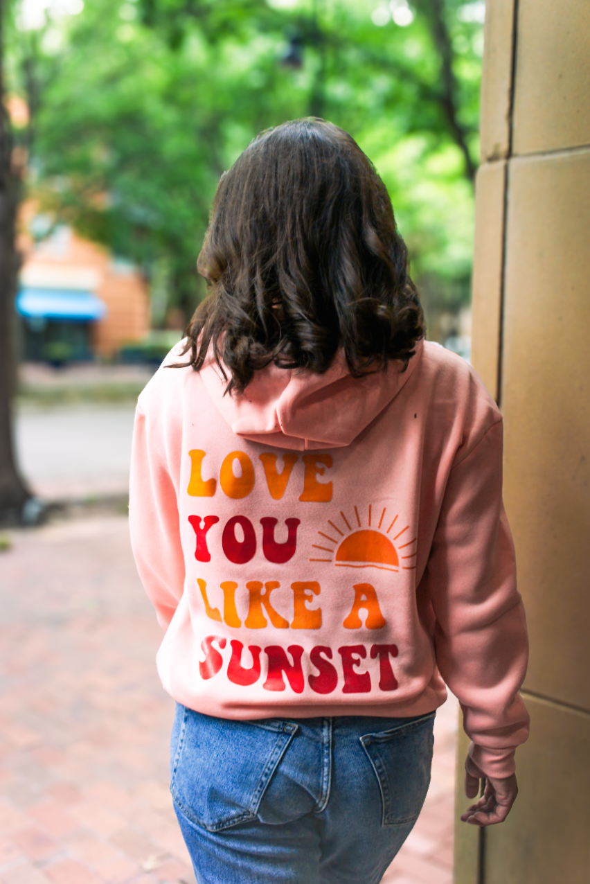 Pink Sunset Sweatshirt