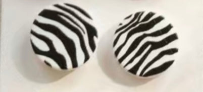 Zebra Earrings